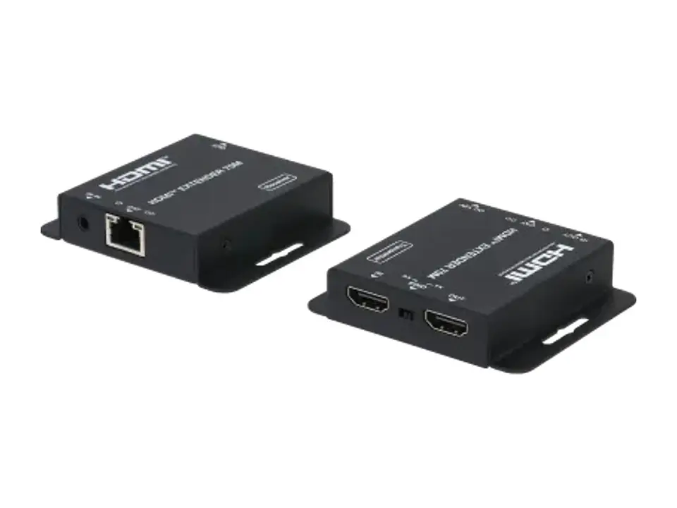 Dahua DH-PFM702 - Extensor HDMI 4K por CAT6, Tx/rx, Hasta 50 M en 1080P / 40 M en 4K, IR, Poc 1