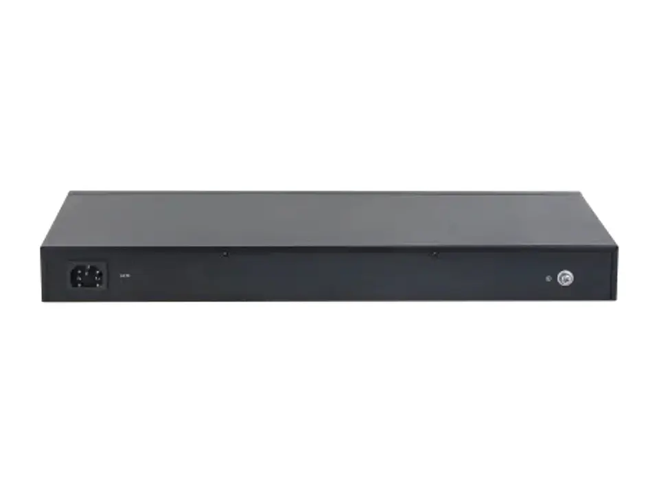 Dahua DH-S3226-24ET-240 - Switch PoE 26 Puertos 24 100MBPS PoE 2 Puertos 1000MBPS Uplink 1-2 Hasta 60W 3-24 30W Total Max 360W 3