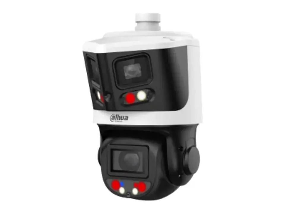 Dahua DH-SDT3E410-8P-MB-A-PV1 - Cámara IP Panorámica + PTZ Starlight Tioc, 8 MP + 4 MP, Zoom Óptico 10X 1