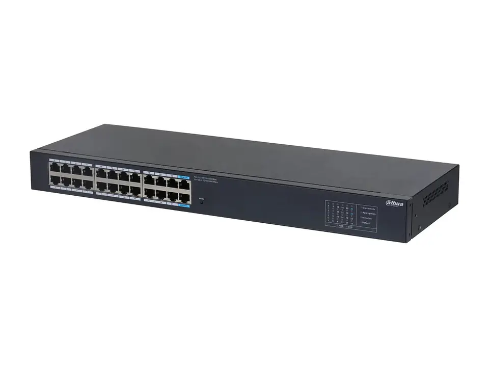 Dahua DH-SG1024 - Switch Gigabit 24 Puertos, No Administrable, Carcasa Metálica (no PoE) 1
