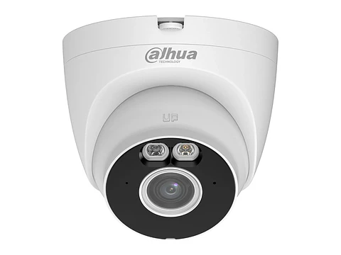 Dahua DH-T3A-PV - Camara IP Turret WiFi 6 3 MP - 2.8 MM - Smart Dual Light - Deteccion Humana y Vehiculos - Audio Bidireccional - Micro SD - IP67