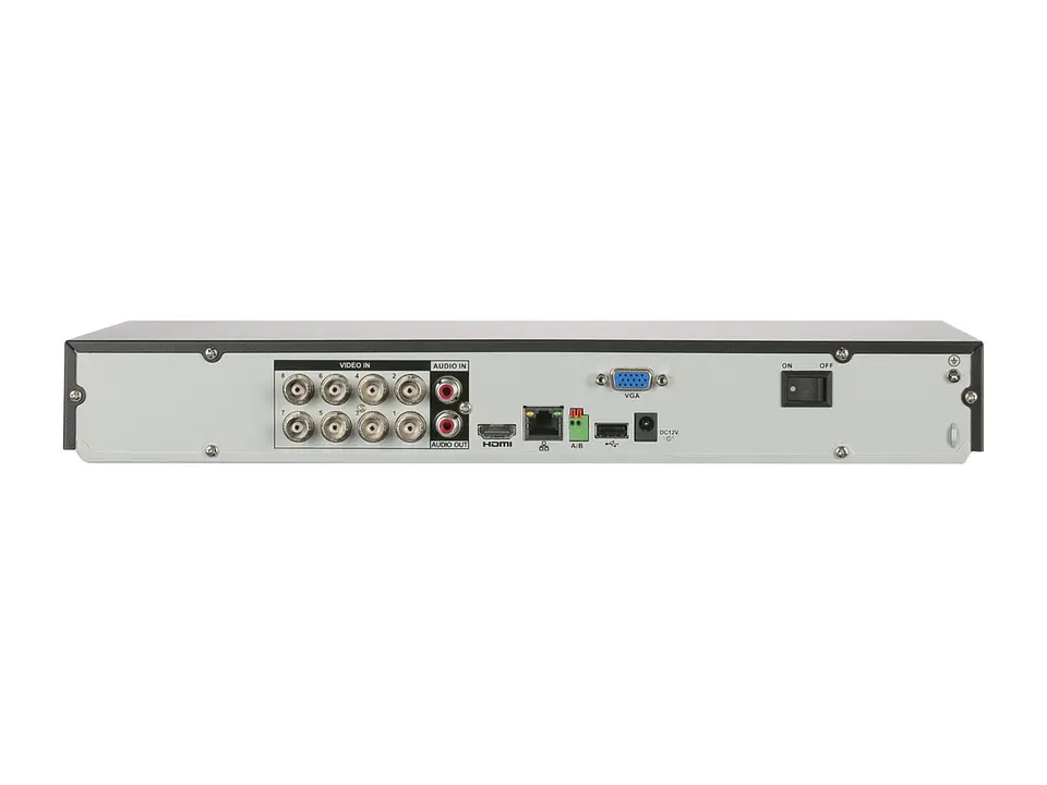 Dahua DH-XVR5208AN-4KL-I3/T - Grabador Xvr Wizsense 8CH Penta-brid 4K/5MP, 1U, 2 Bahias HDD, Acupick, Proteccion Perimetral, Reconocimiento Facial, Smd Plus y Audio Bidireccional por Coaxial 3