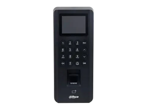 Dahua DHI-ASI2212J - Terminal de Control de Acceso Autonomo 1 Puerta - Huella/tarjeta Ic/clave - Tcp/ip - RS-485/WIEGAND - 5K Usuarios