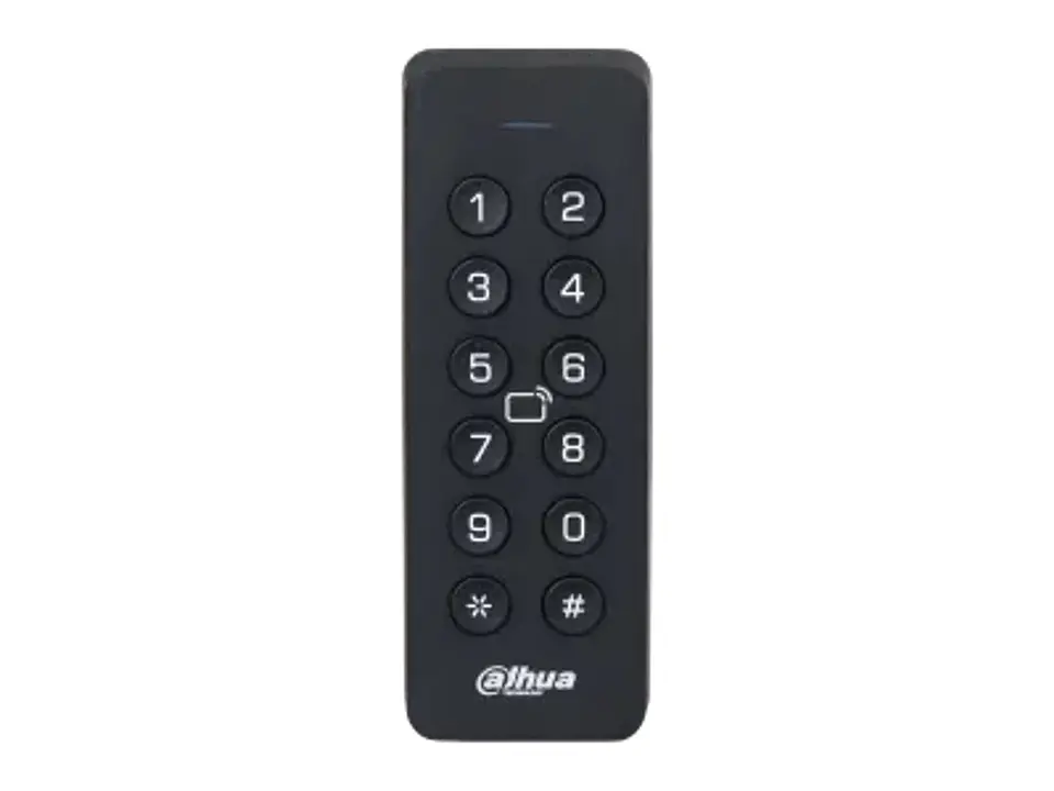 Dahua DHI-ASR2101H - Lector de Tarjetas Ic con Teclado - RS-485/WIEGAND - IP66 - Tamper - 12 VDC 1
