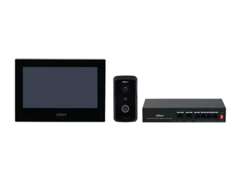 Dahua DHI-KTP03 - Kit Videoportero IP PoE 2MP + Monitor 7