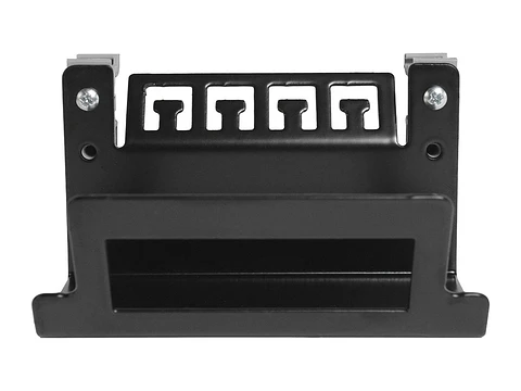 Siemon DIN-PNL-04W-01 - Patch panel riel DIN para 4 puertos de cobre o fibra MAX