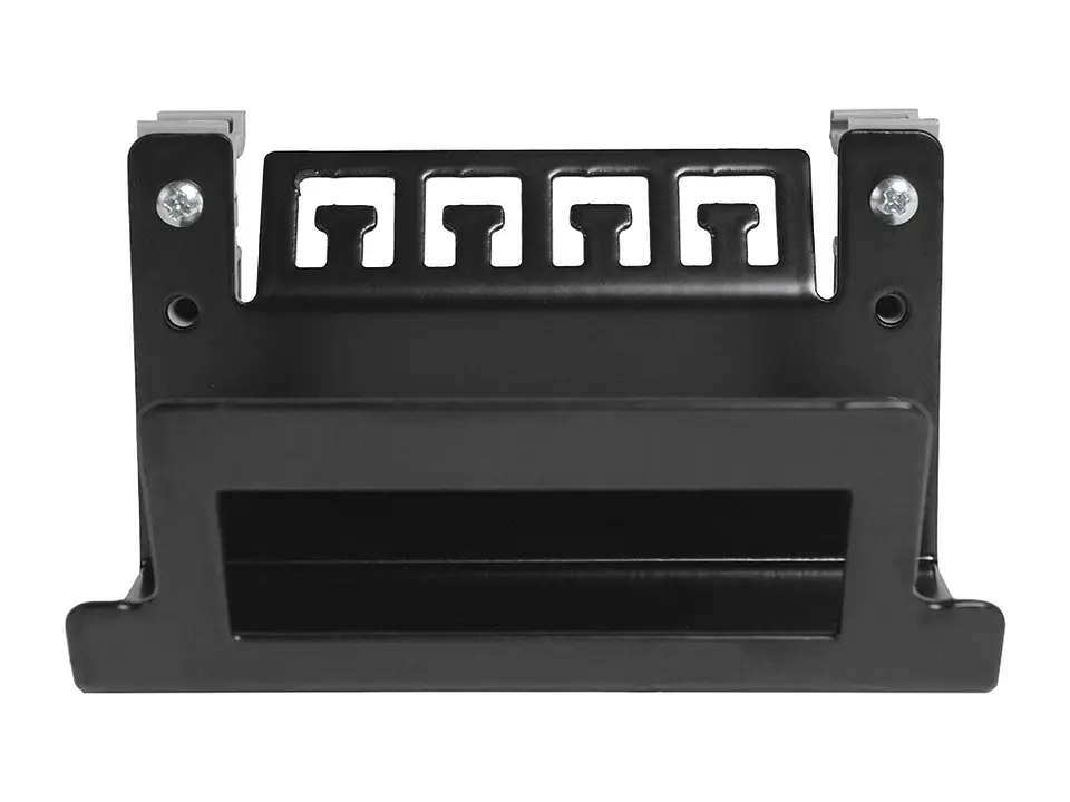 Siemon DIN-PNL-04W-01 - Patch panel riel DIN para 4 puertos de cobre o fibra MAX 1