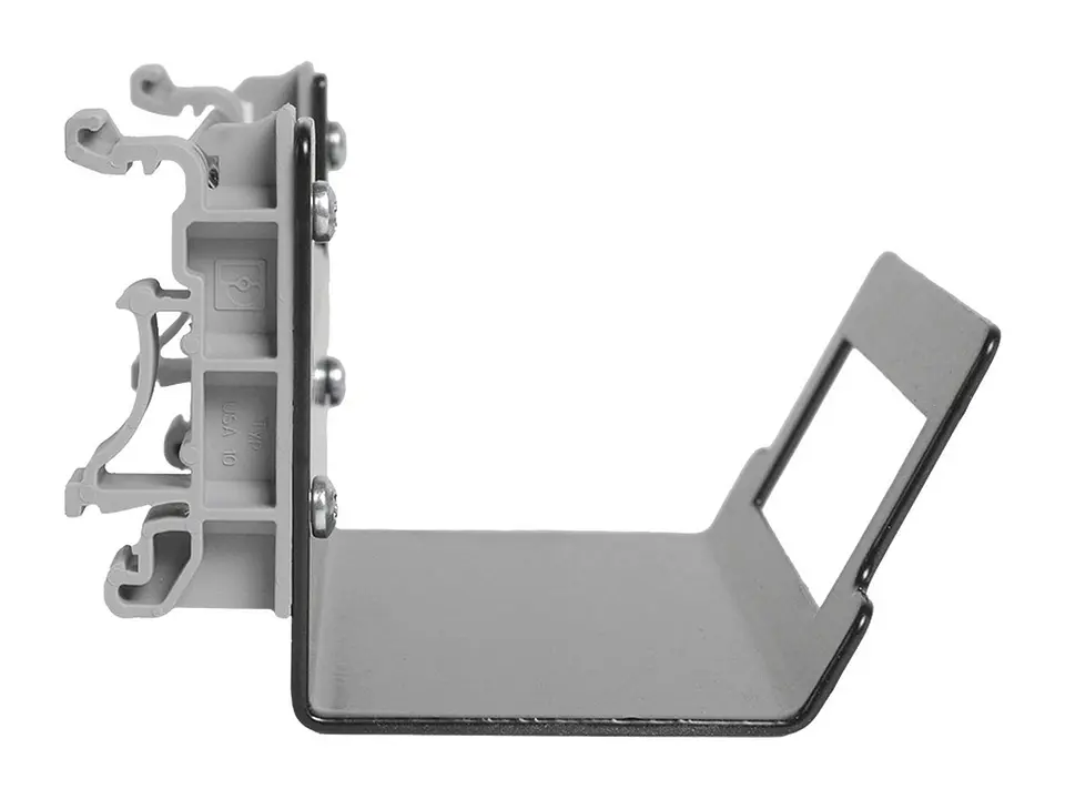 Siemon DIN-PNL-04W-01 - Patch panel riel DIN para 4 puertos de cobre o fibra MAX 3