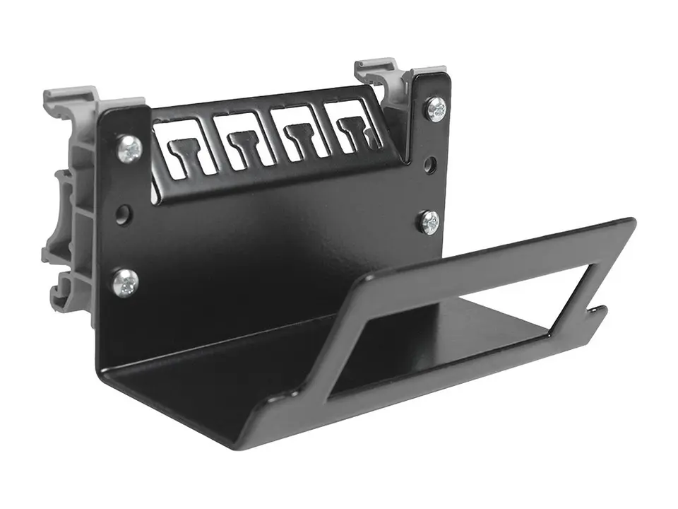 Siemon DIN-PNL-04W-01 - Patch panel riel DIN para 4 puertos de cobre o fibra MAX 4