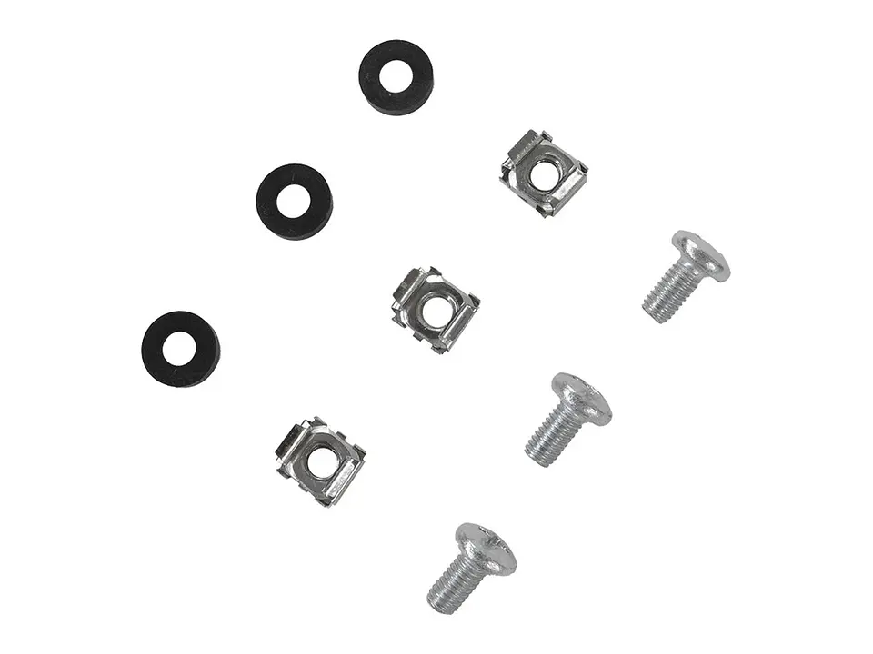 Quest DK-05112129-100U - Paquete 100 - Tornillo y tuerca en canastilla para gabinetes. (Pq x 100 Jgo) 2