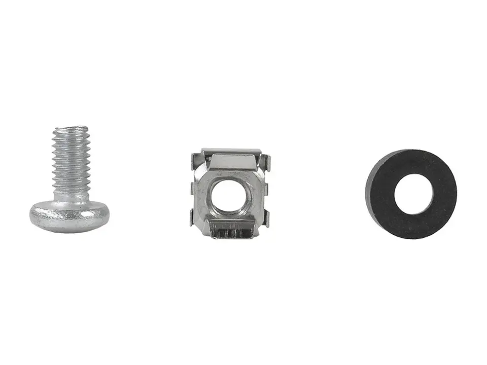 Quest DK-05112129-100U - Paquete 100 - Tornillo y tuerca en canastilla para gabinetes. (Pq x 100 Jgo) 3