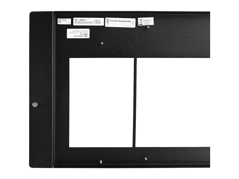 Notifier DP-DISP2 - Borde para Zona de Display Cuando el CPU2-640 Se Monta en la Fila Superior 4