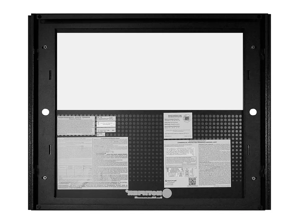 Notifier DR-A5 - Puerta de Gabinete CAB-5 para Paneles Inspire de 1 Fila, color Negro 4