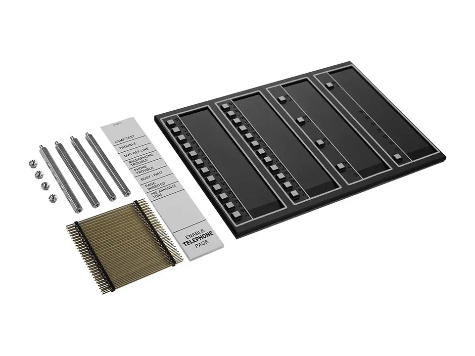 Teclado para unidad de comando de voz (DVC-EM), color negro para paneles Inspire 2