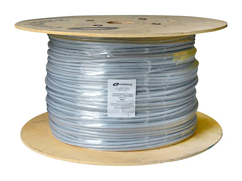 Condenerg E12349841LSZH - Rollo 500 m - Cable de automatización RS485. DATAXCOM 2Y(St)CH 1x2x0.34mm2 (22AWG) LSZH GRIS. Bobina de 305 metros