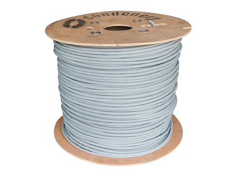 Condenerg E12349841LSZH/B3 - Rollo 305 m - Cable de automatización RS485. DATAXCOM 2Y(St)CH 1x2x0.34mm2 (22AWG) LSZH GRIS. Bobina de 305 metros
