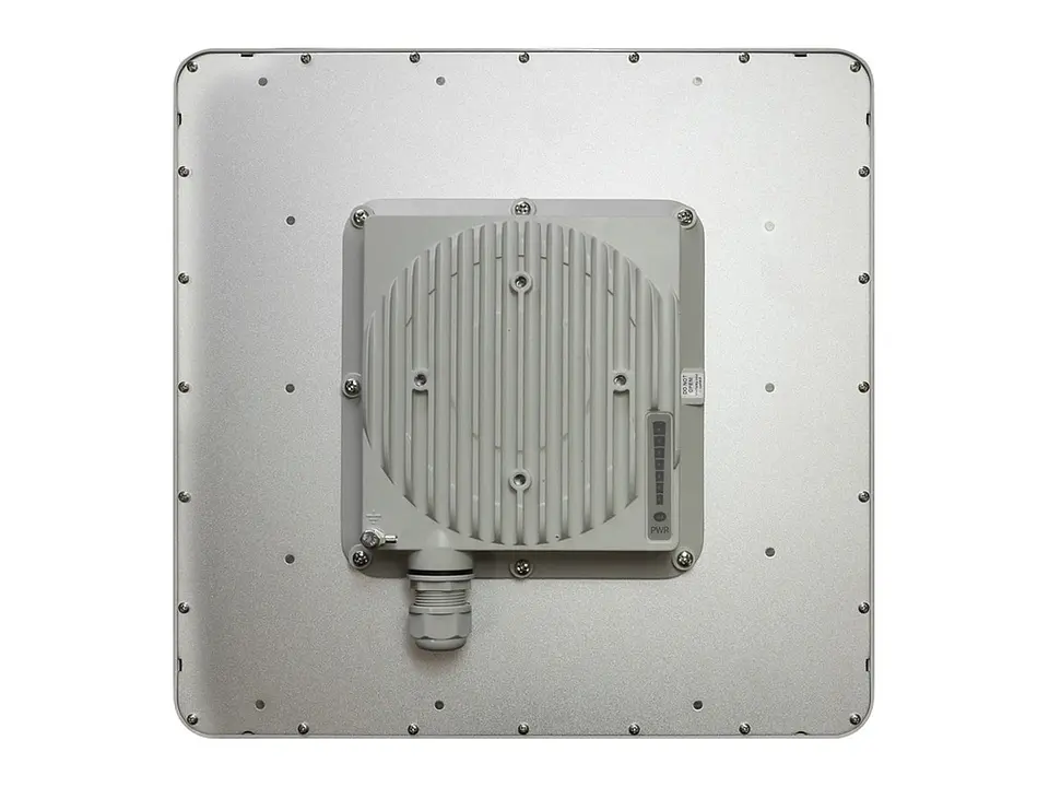 Astra Wireless E5-BSIL - Estación base Evolution 5GHZ - Hasta 5 Suscriptores - Antena integrada 16 dBi - Capacidad de hasta 700 Mbps - 1 Puerto GE - Incluye inyector PoE (24W) y kit de montaje 3
