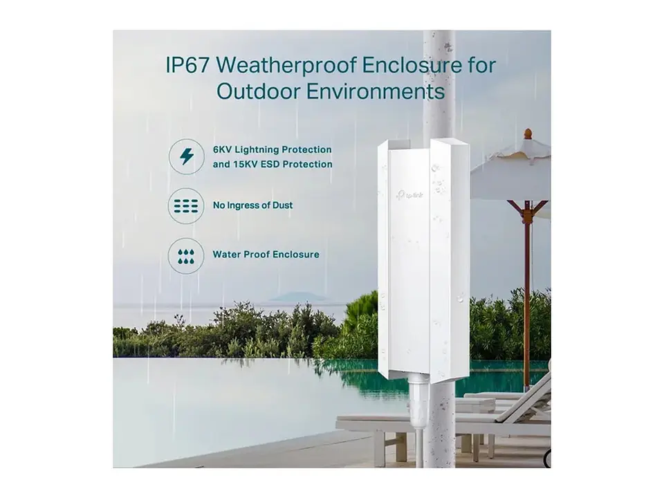 TP-Link Omada EAP610-OUTDOOR - Omada Access Point WiFi6 AX1800 2