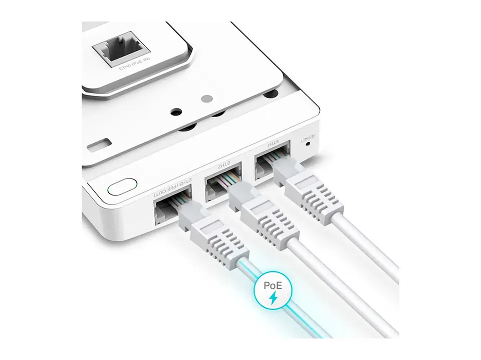 TP-Link Omada EAP615-WALL - Omada Access Point WiFi6 AX1800 3