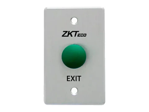 ZKTeco EB103-G - Boton Liberador Tipo Hongo con Contactos No/nc/com Color Verde