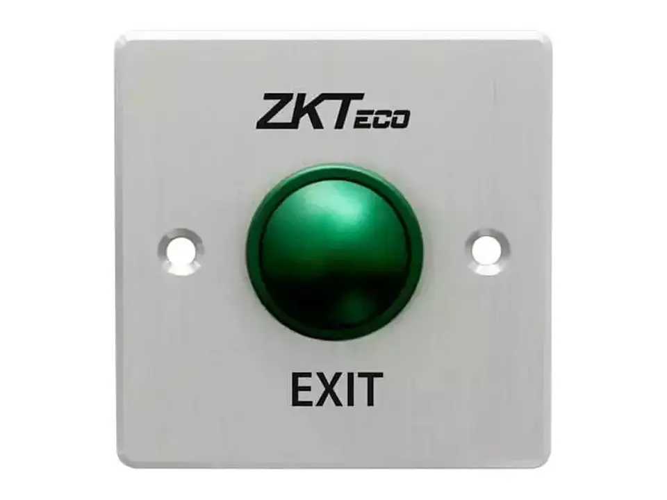 ZKTeco EB104-G - Boton de Apertura Tipo Hongo Contacto No/com 1