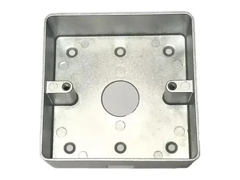 ZKTeco ED101 - Caja Metalica Cuadrada para Boton Eb y Tleb