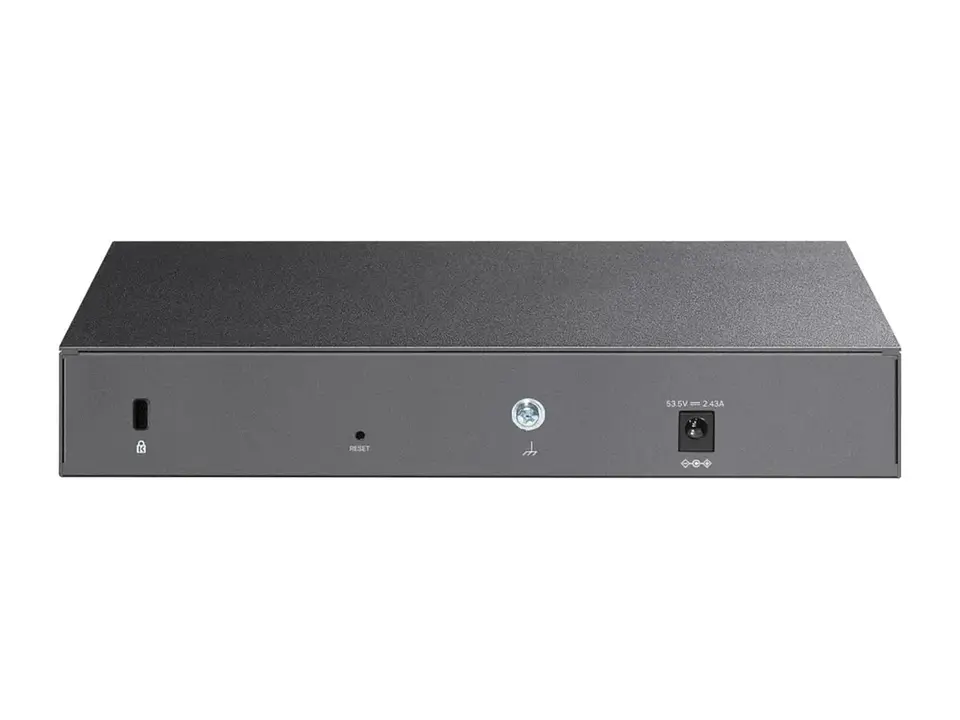TP-Link Omada ER7212PC - Gateway Omada 3-en-1, 12 Gb (8 PoE+ 110W), 4 WAN (2 SFP, 2 RJ45), controlador integrado p/12 disp., VPN 2
