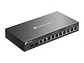 TP-Link Omada ER7212PC - Gateway Omada 3-en-1, 12 Gb (8 PoE+ 110W), 4 WAN (2 SFP, 2 RJ45), controlador integrado p/12 disp., VPN - Miniatura 4