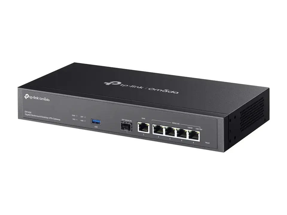 TP-Link Omada ER7406 - Omada Router VPN Gigabit, SFP + 5×RJ45 WAN/LAN 3