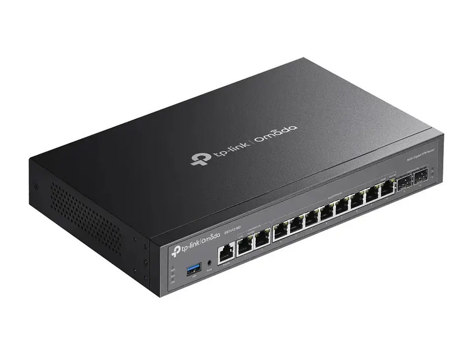 TP-Link Omada ER7412-M2 - Multi-Gigabit VPN Router / Dual 2.5G + 8×Gigabit + 2×SFP 4