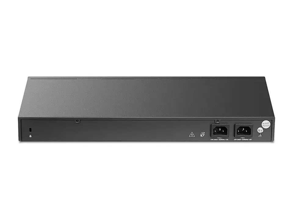 TP-Link Omada ER8411 - TP-Link Router VPN Omada / Puertos: 2×SFP+ 10GE (1 WAN, 1 WAN/LAN), 8×RJ45 Gigabit WAN/LAN 3