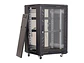Finen F1-AS6832-P - Gabinete de Piso 32-RU 1,609 x 600 x 800mm (Puertas: Frontal con vidrio y Posterior c/malla) Incluye kit de 4 ventiladores - Miniatura 3