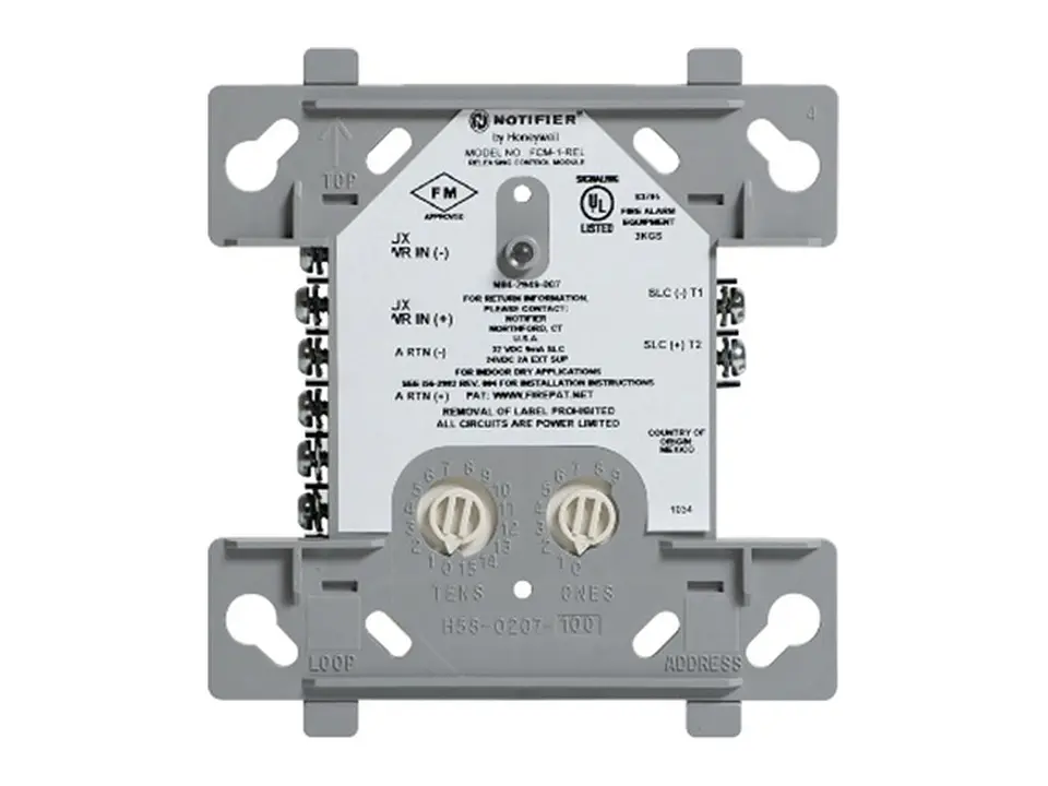 Notifier FCM-1-REL - Módulo de Liberación Direccionable 1