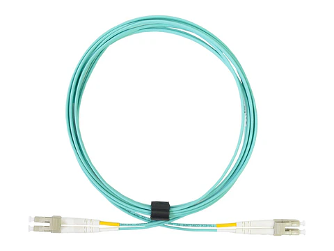 Siemon FJ2-LCLC5V-03AH - Patch Cord FO LC/LC Multimodo 50um Dúplex OM4 XGLO 3mts LSZH. Color Aqua