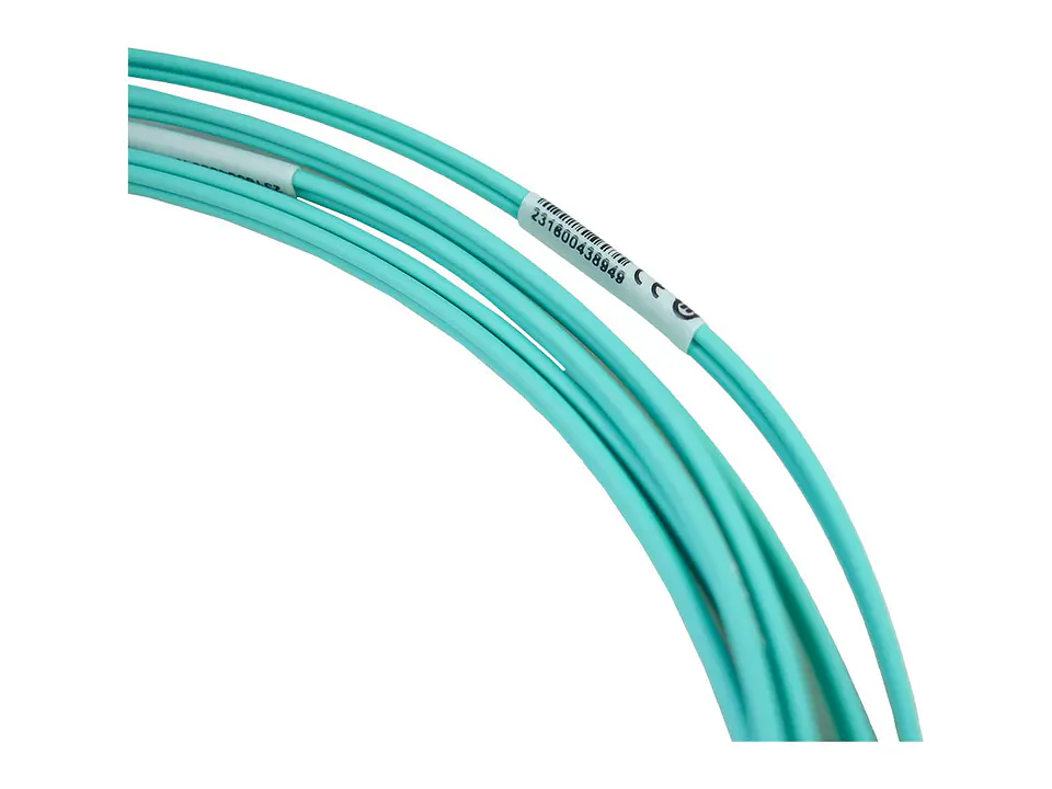 Siemon FJ2-LCLC5V-03AH - Patch Cord FO LC/LC Multimodo 50um Dúplex OM4 XGLO 3mts LSZH. Color Aqua 2