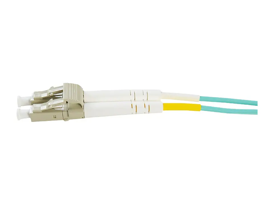 Siemon FJ2-LCLC5V-03AH - Patch Cord FO LC/LC Multimodo 50um Dúplex OM4 XGLO 3mts LSZH. Color Aqua 3