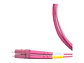 Siemon FJ2-LCLC5V-03EH - Patch Cord FO LC/LC Multimodo 50um Dúplex OM4 XGLO 3mts LSZH. Color Violeta - Miniatura 4