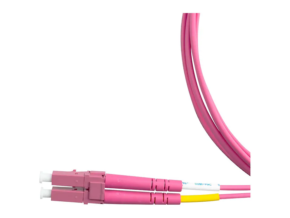 Siemon FJ2-LCLC5V-03EH - Patch Cord FO LC/LC Multimodo 50um Dúplex OM4 XGLO 3mts LSZH. Color Violeta 4