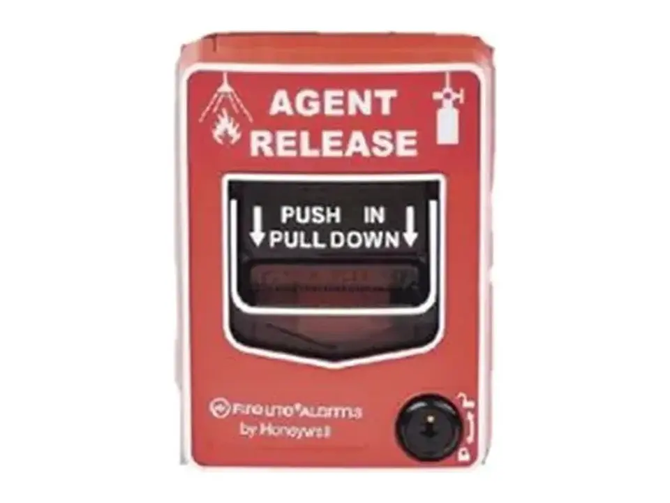 Fire-Lite FL-BG-12LR - Estacion Manual de Descarga para Panel MRP-2002E 1