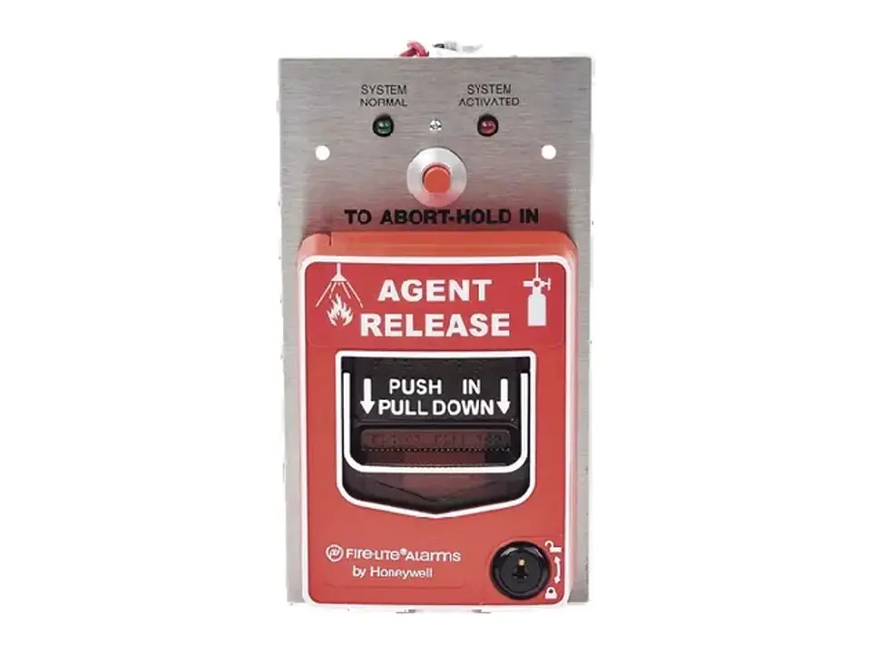 Fire-Lite FL-BG-12LRA - Estacion Manual de Aborto y Descarga para MRP-2002E 1