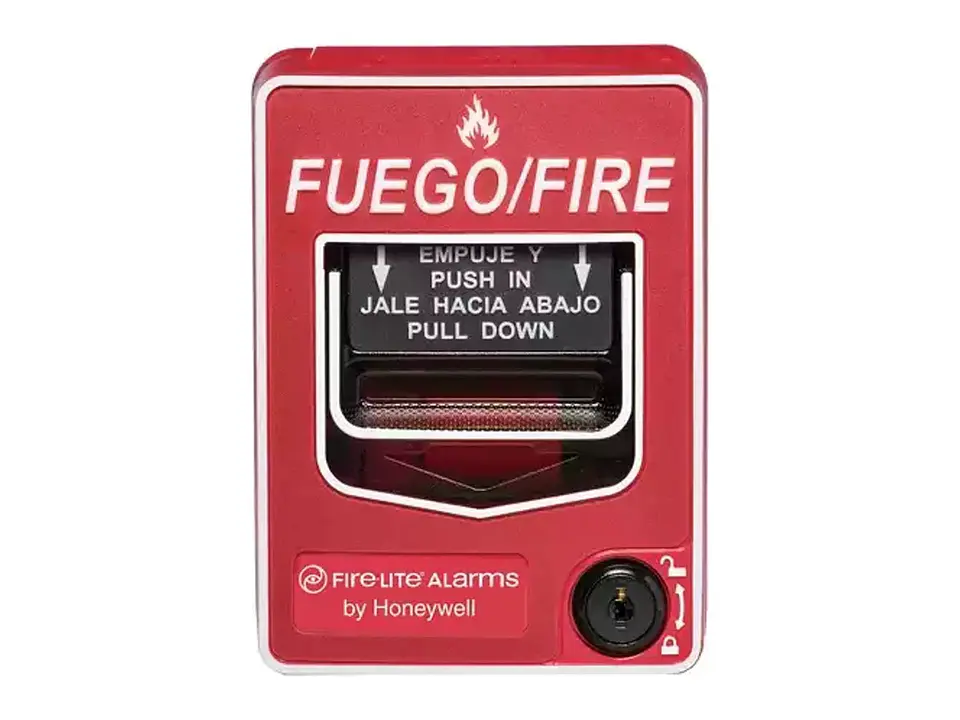 Fire-Lite FL-BG-12LXSP - Estacion Manual de Emergencia Direccionable con Doble Accion 1