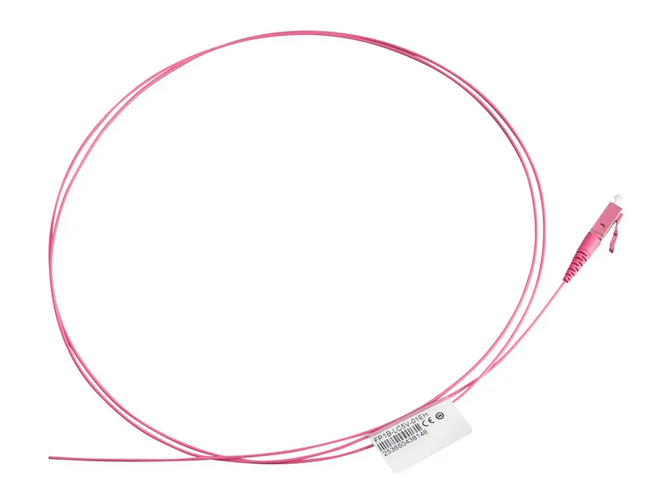 Siemon FP1B-LC5V-01EH - Pigtail FO LC Multimodo 50um Simplex OM4 XGLO 1mt LSZH. Color Violeta 2