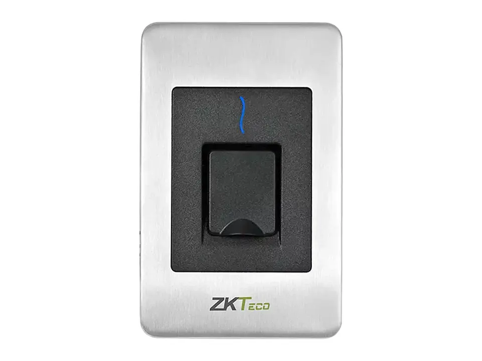 ZKTeco FR1500S - Lector de Huella y Tarjeta Esclavo con Sensor Silkid y Lector Id 2