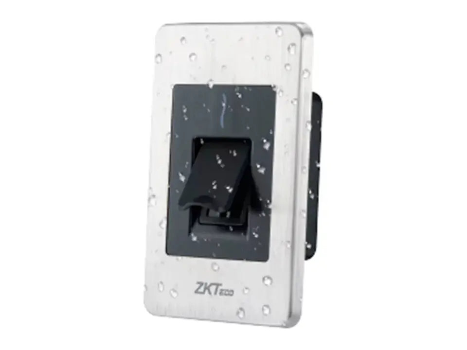 ZKTeco FR1500S - Lector de Huella y Tarjeta Esclavo con Sensor Silkid y Lector Id 3