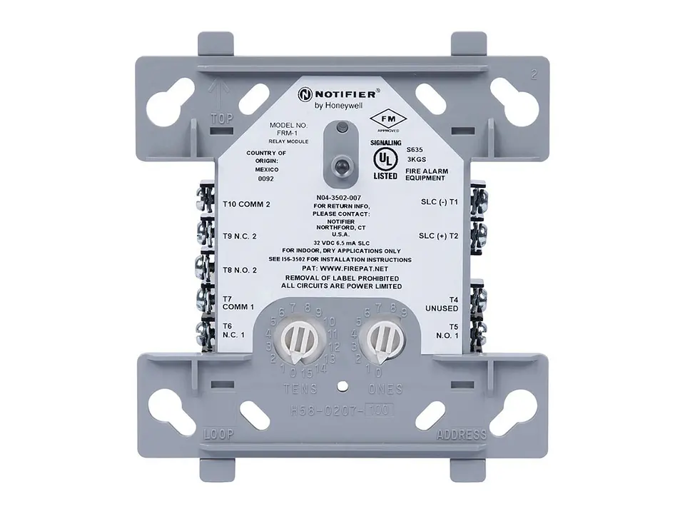 Notifier FRM-1 - Módulo de Relé Direccionable 1