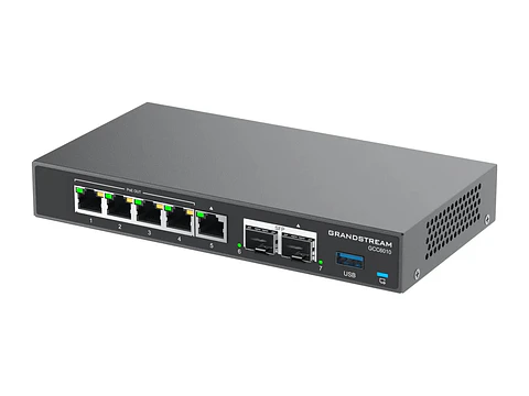 Grandstream GCC6010 - 4 en 1: Firewall, Router, Pbx IP, Switch Gigabit