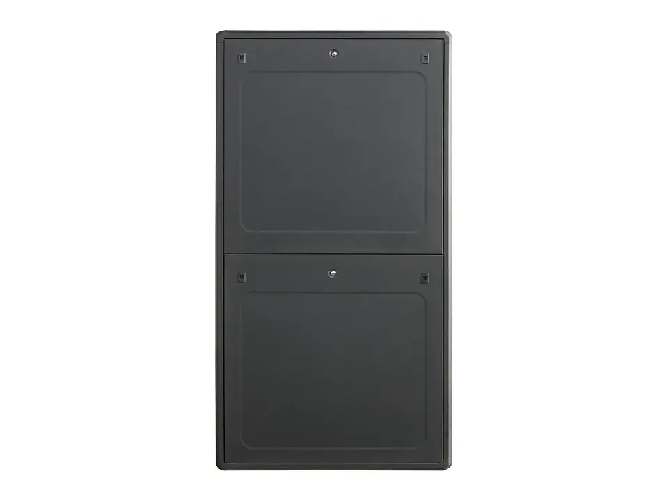 Quest GF-2887 - Gabinete de Piso 42-RU 2,000 x 800 x 1,000mm Negro (Puerta frontal curva y posterior doble hoja, ambas con malla) 4