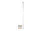 Nexus GH1-8802 - Barra de cobre estañada para puesta a tierra en gabinetes EIA-19