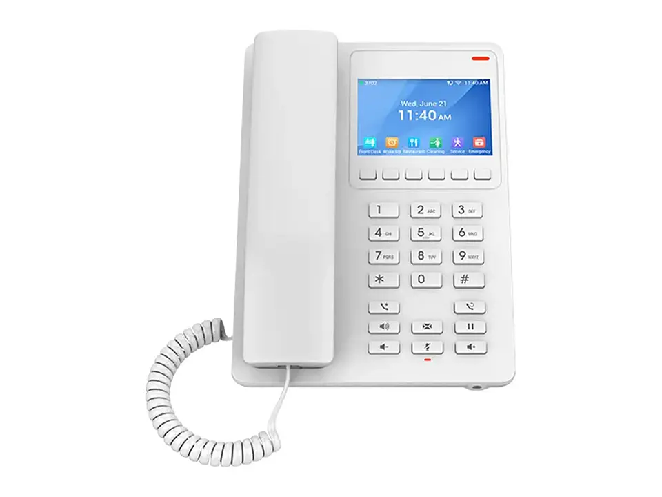 Grandstream GHP630 - Teléfono IP para hotelería - pantalla a color 1