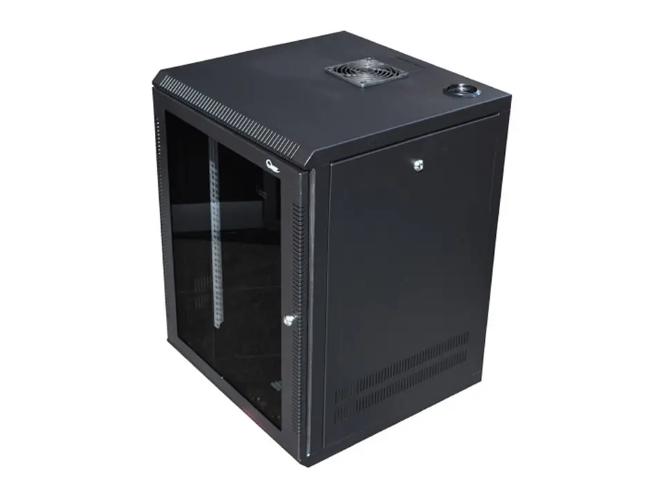 Quest GT-2186 - Gabinete de Pared 11-RU 551 x 525 x 510mm (Puerta c/Vidrio de Seguridad y Paneles Laterales Desmontables) 2